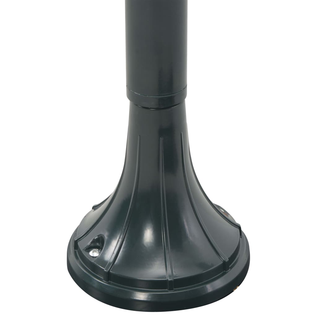 Garden Bollard Light E27 120 cm Aluminium Dark Green