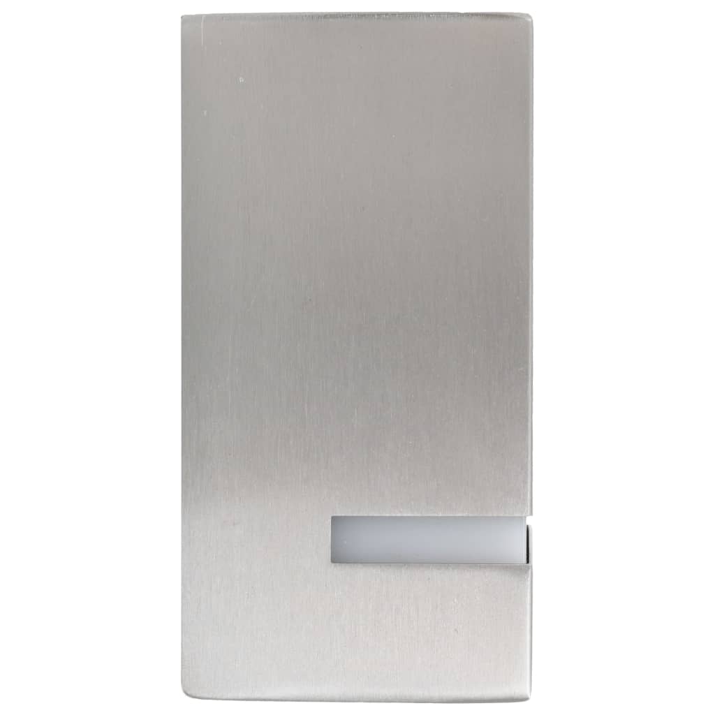 Outdoor Wall Lights 2 Pcs. 35 W Silver Rectangular