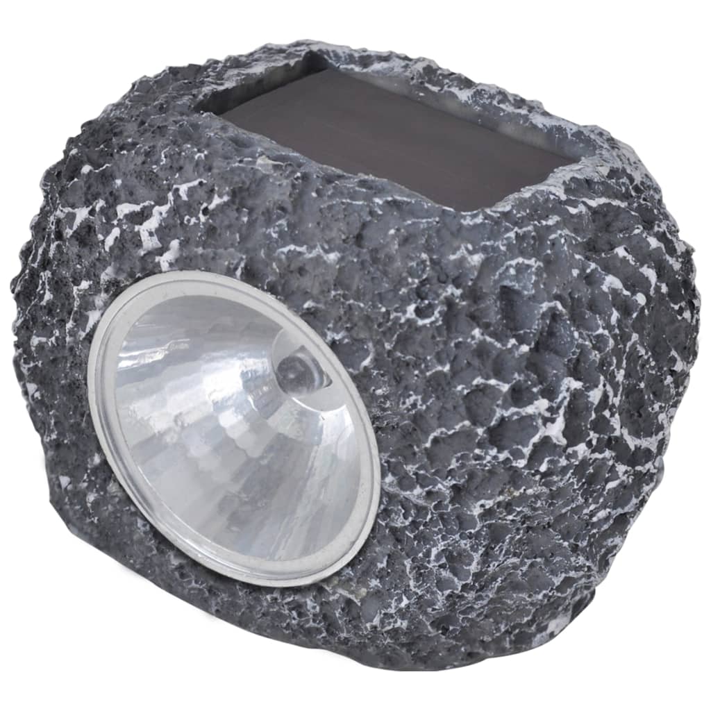 Outdoor LED solar spotlights 12 pieces. Stone shape