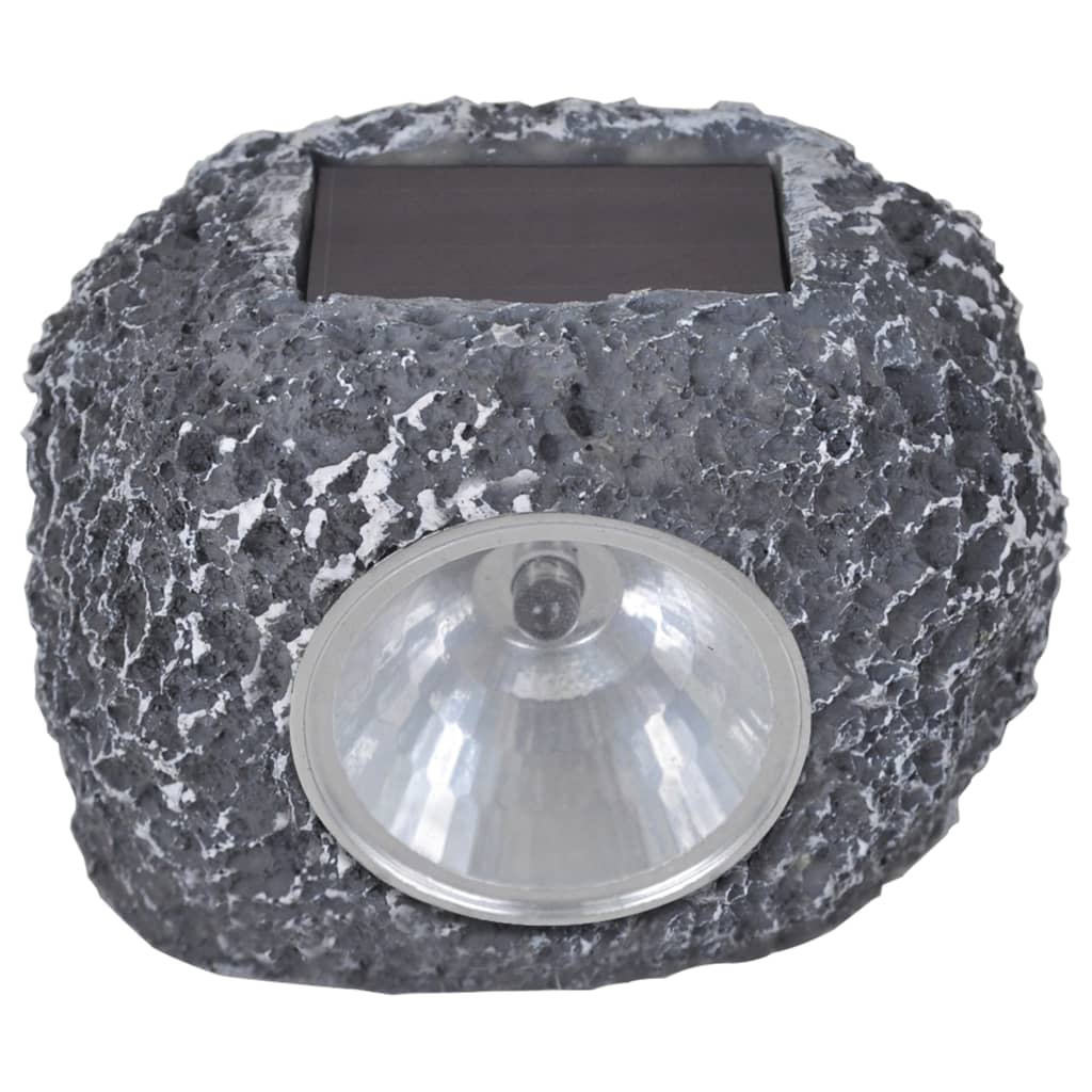 Outdoor LED solar spotlights 12 pieces. Stone shape