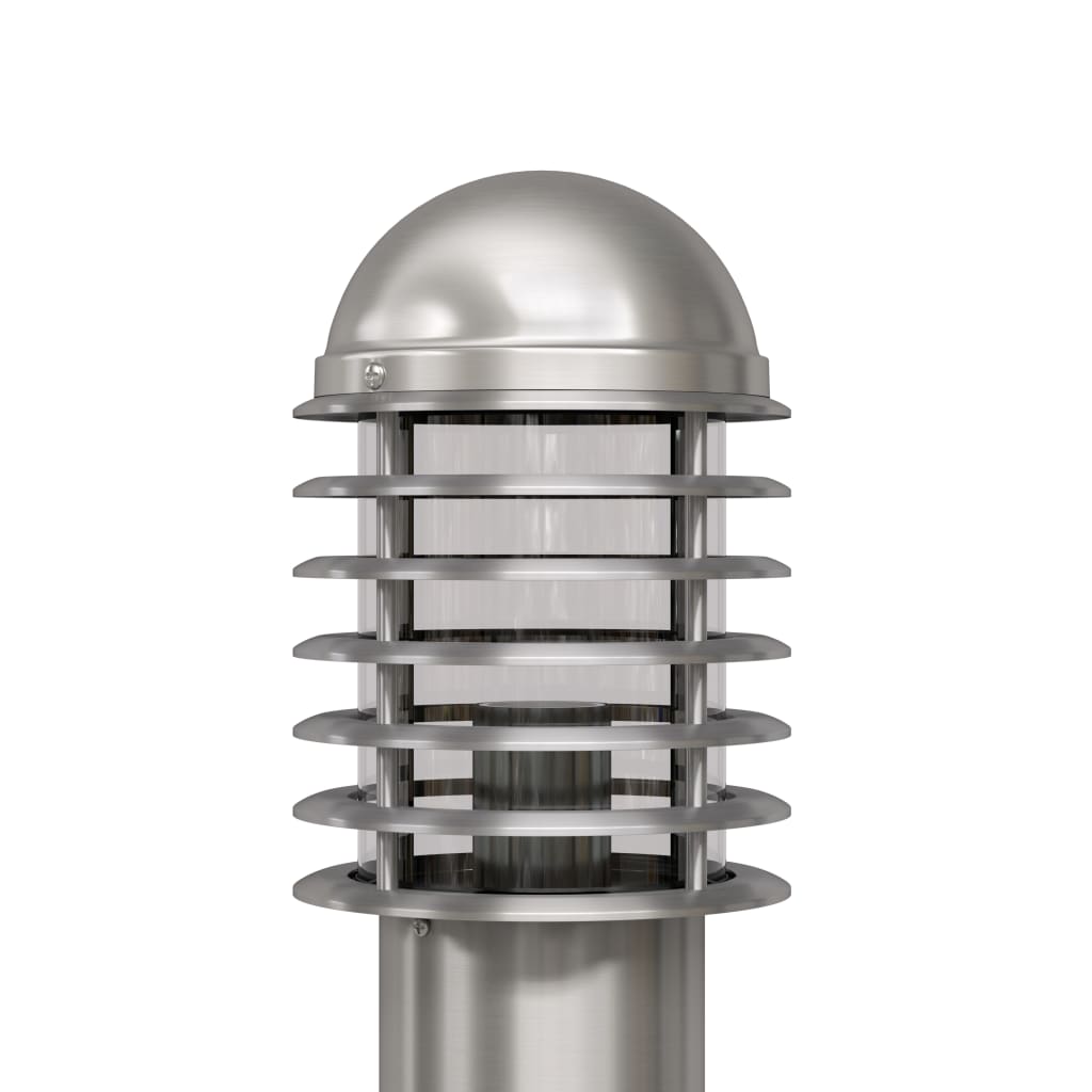 Outdoor permanent stainless steel mast light