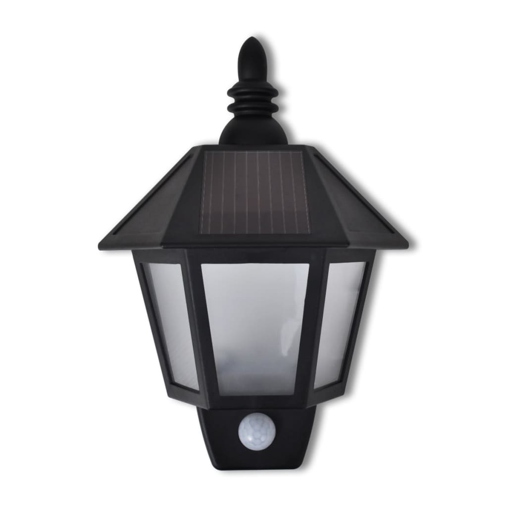 solar wall light with motion sensor