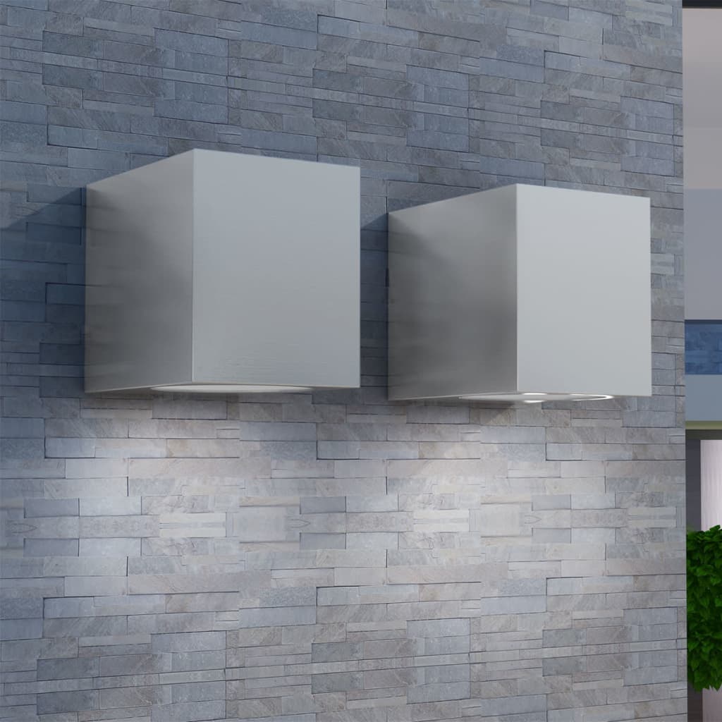 Cube Outdoor Wall Lamp 2 pcs