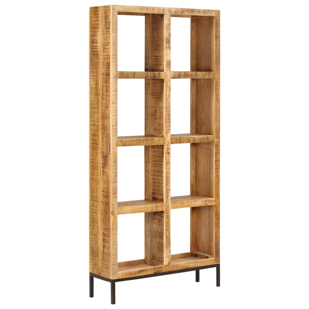 Bücherregal 80x25x175 cm Massivholz Mango