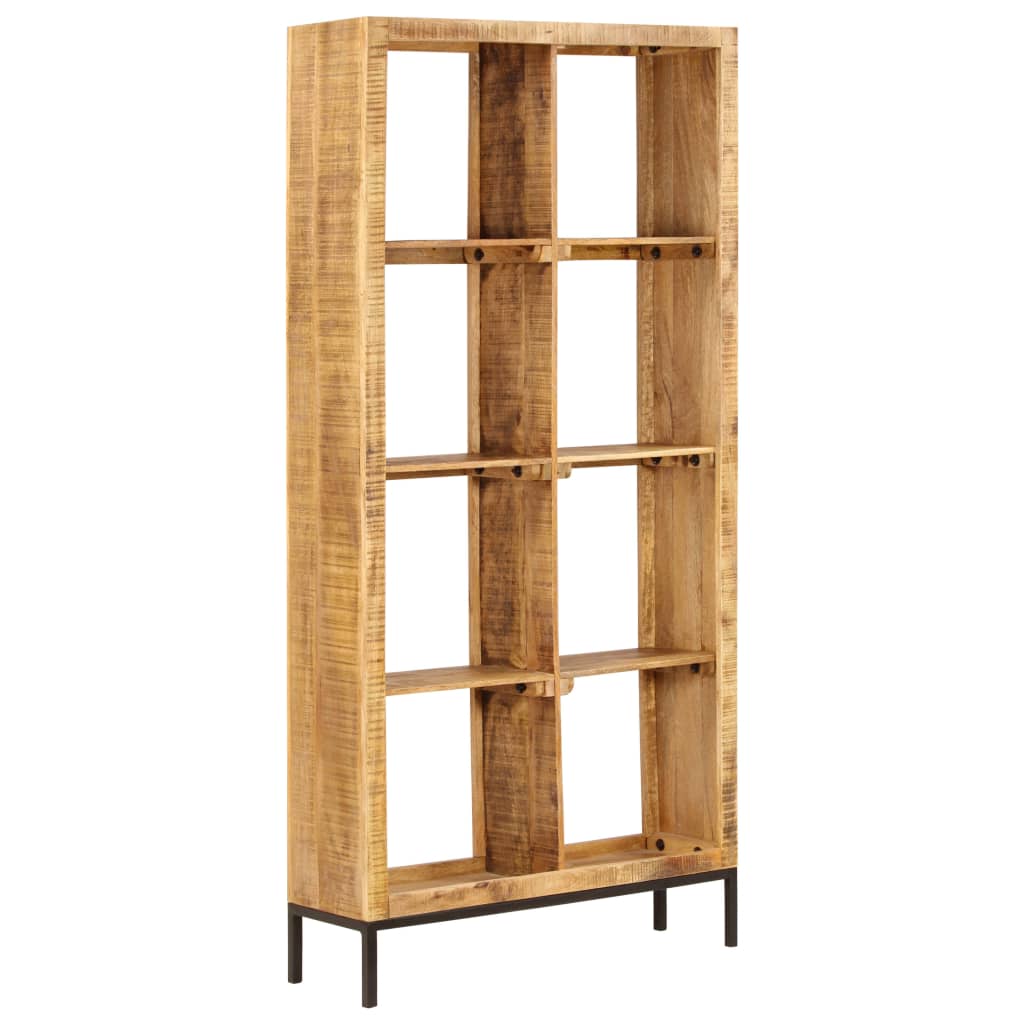 Bücherregal 80x25x175 cm Massivholz Mango