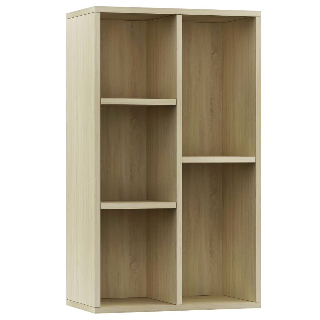 Bookshelf/Sideboard Sonoma Oak 50x25x80 cm Wood Material