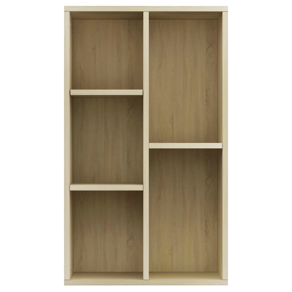 Bookshelf/Sideboard Sonoma Oak 50x25x80 cm Wood Material