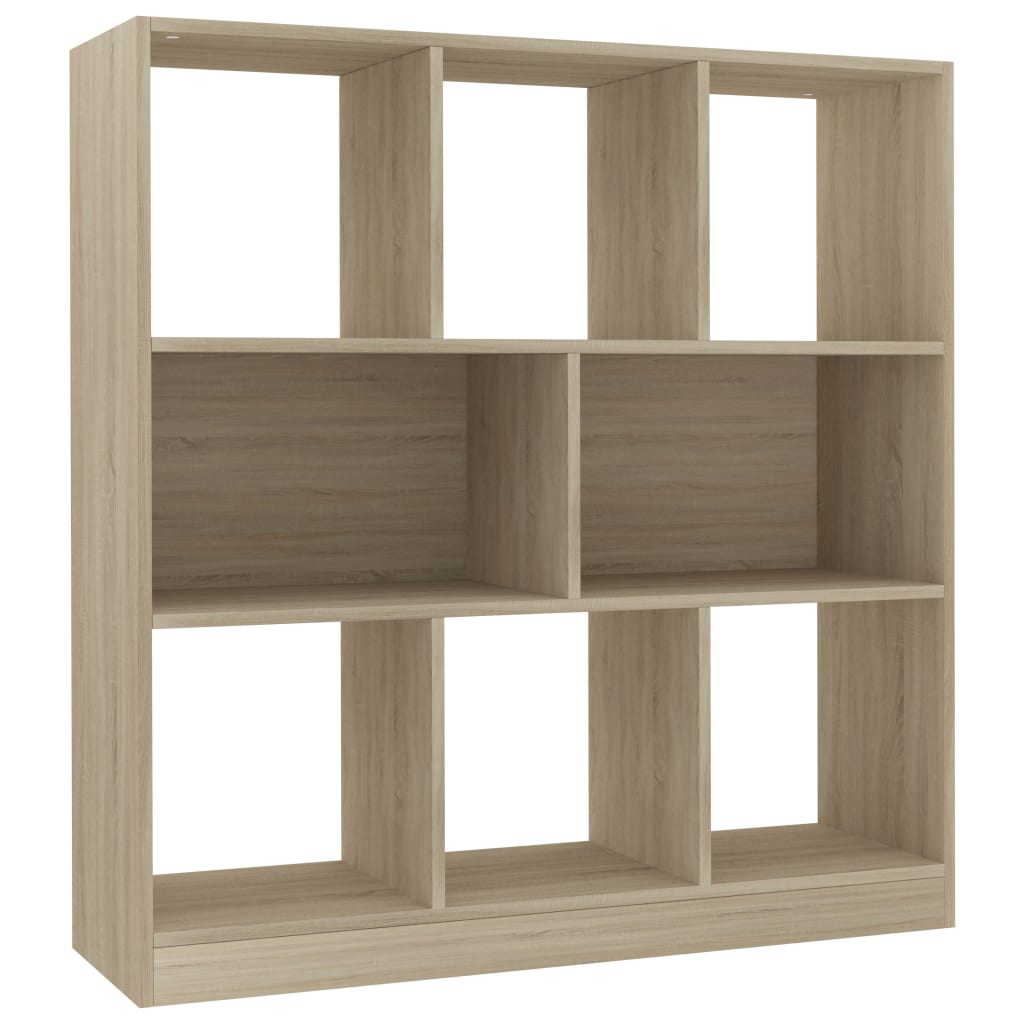 Bookshelf Sonoma Oak 97.5x29.5x100 cm Wood Material