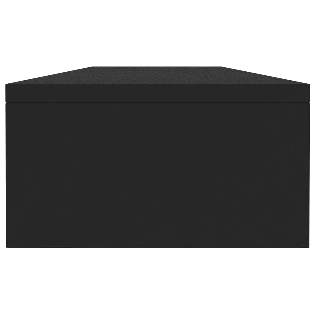 Monitor Stand Black 100x24x13 cm Wood Material