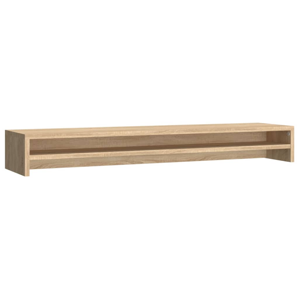 Monitor stand Sonoma oak 100x24x13 cm wood material