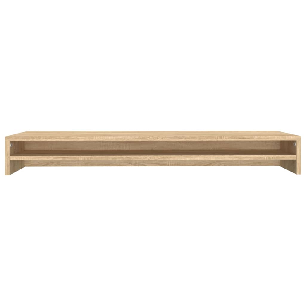 Monitor stand Sonoma oak 100x24x13 cm wood material