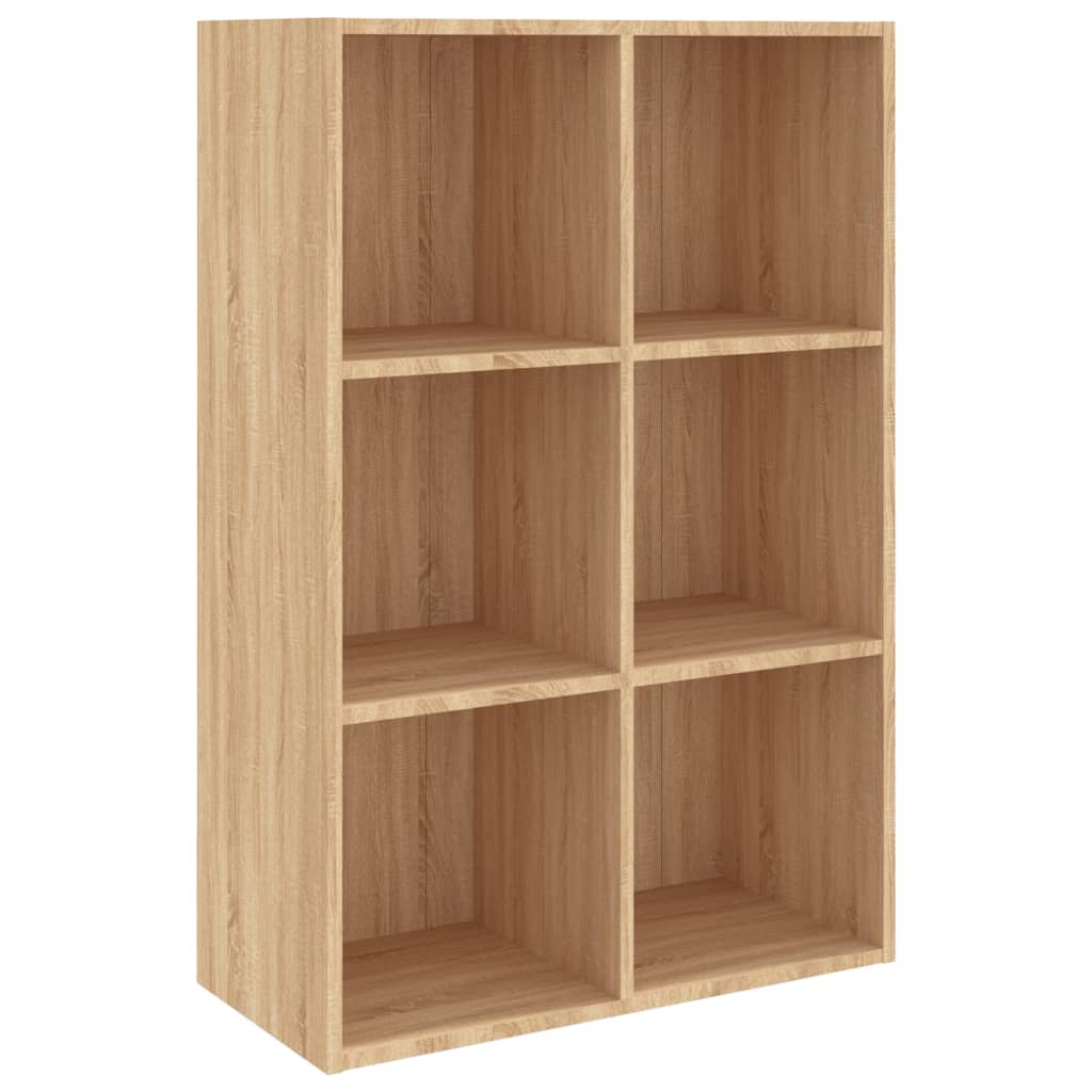 Bookshelf/Sideboard Sonoma Oak 66x30x98 cm Wood Material