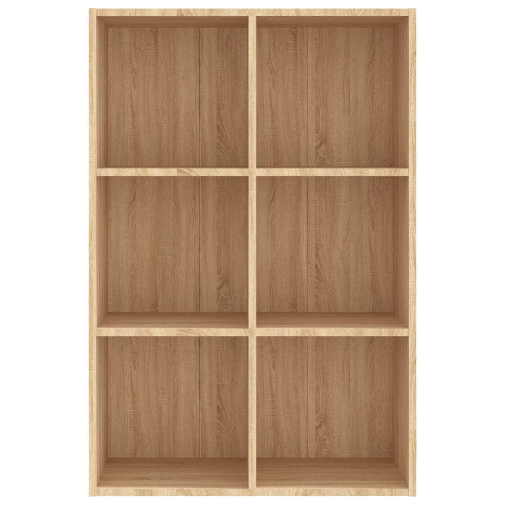 Bücherregal/Sideboard Sonoma-Eiche 66x30x98 cm Holzwerkstoff