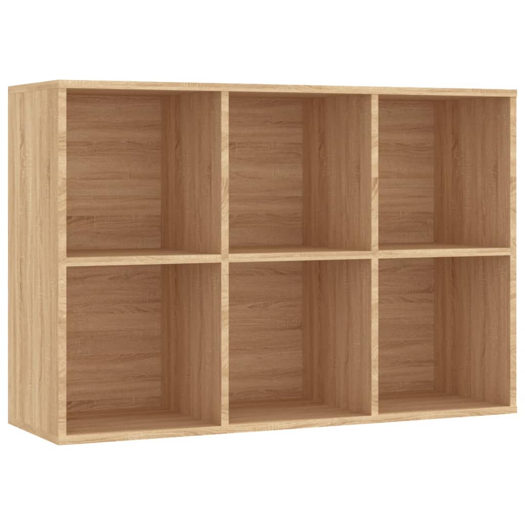 Bookshelf/Sideboard Sonoma Oak 66x30x98 cm Wood Material