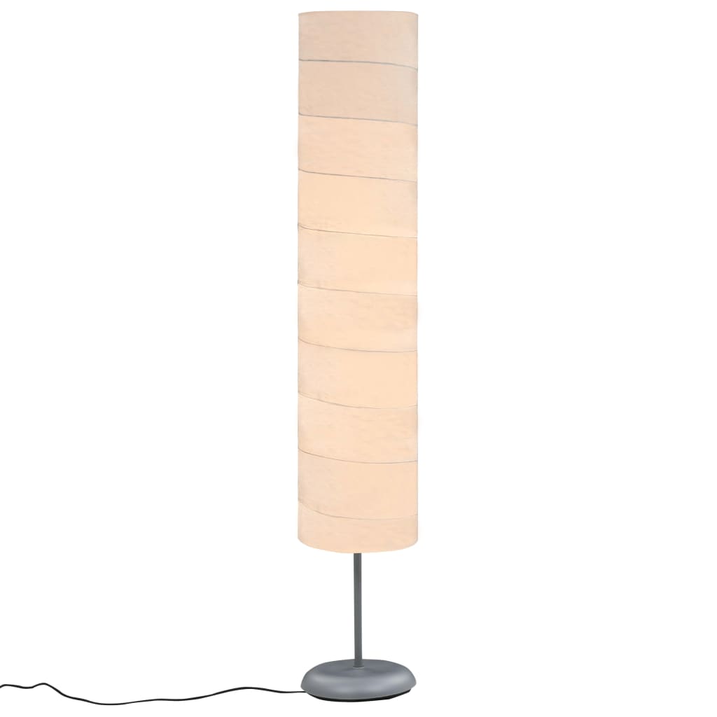 Floor Lamp 121 cm White E27