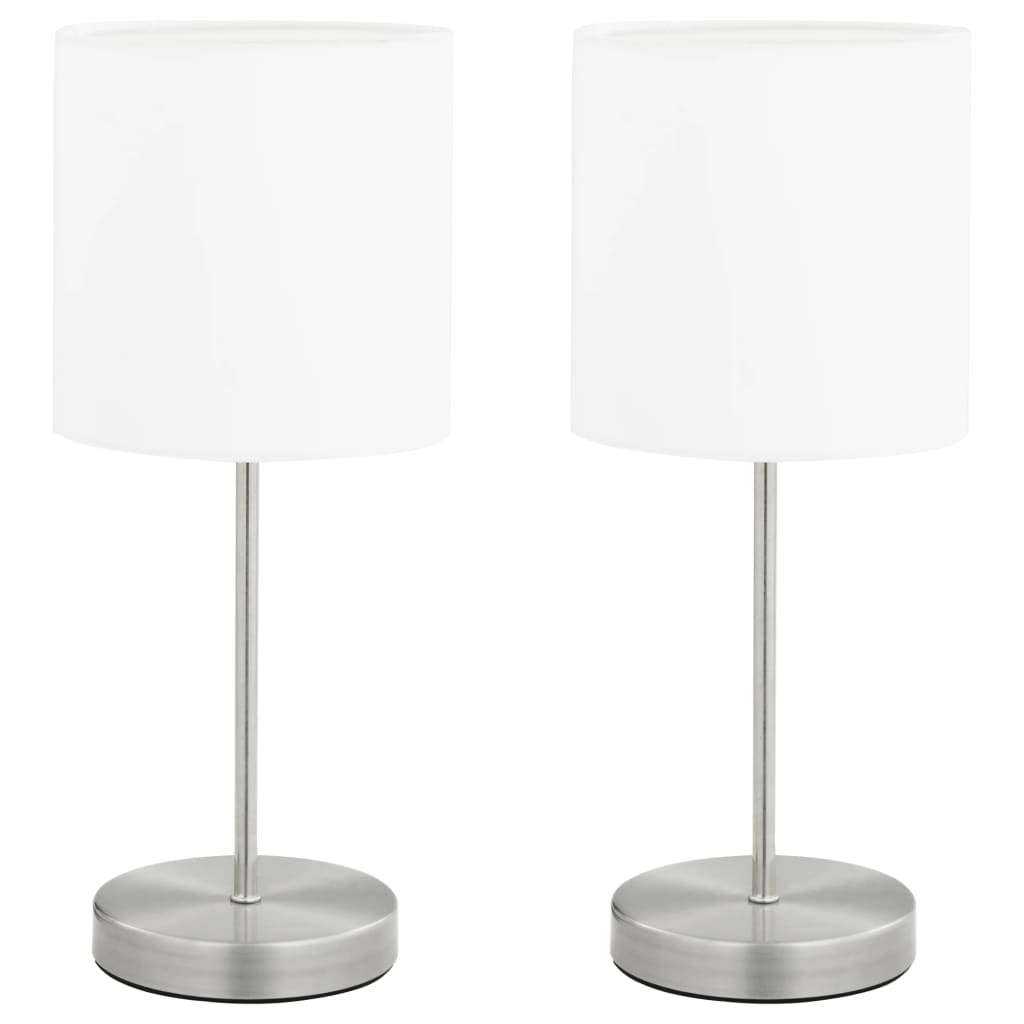 Table Lamps 2 pcs. Touch Sensor White E14