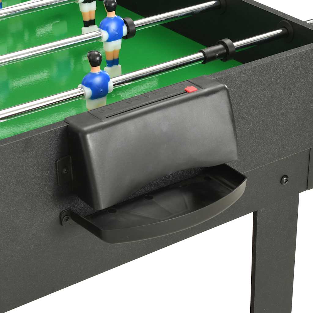 15-in-1 multigame table 121×61×82 cm black