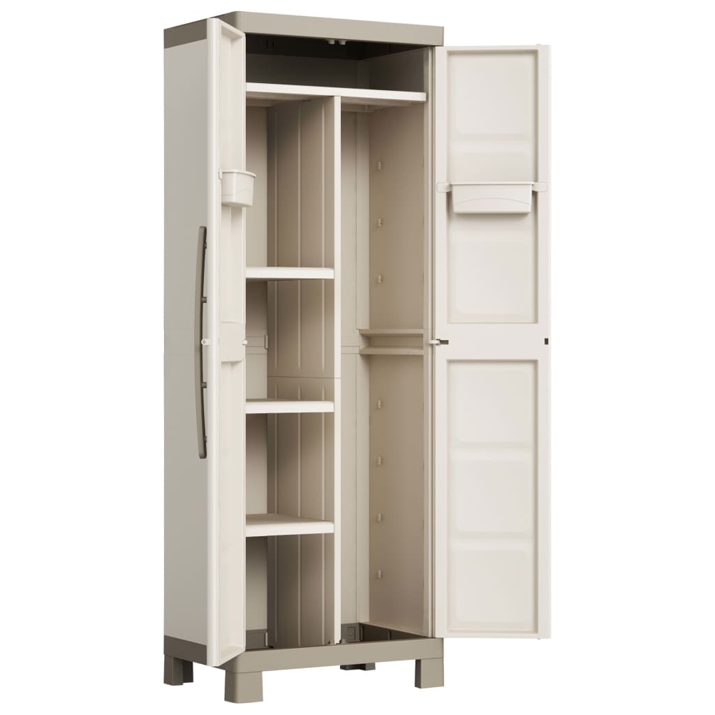 Universal Cabinet Excellence Beige and Taupe 182 cm