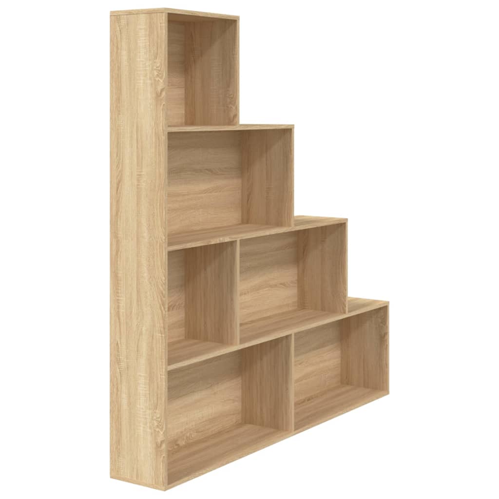 Bookshelf/Room Divider Sonoma Oak 155x24x160 cm Wood Material