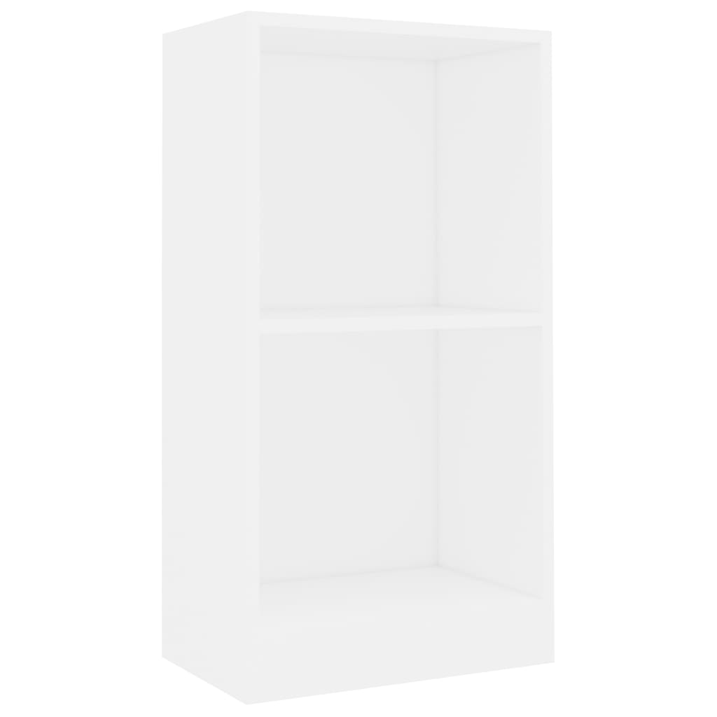 Bookshelf White 40x24x75 cm Wood Material