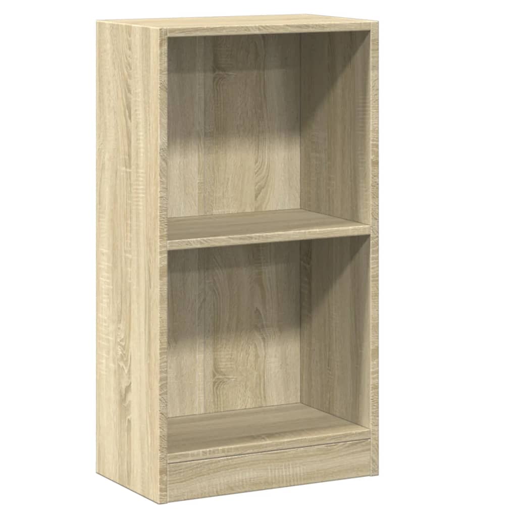 Bookshelf Sonoma Oak 40x24x75 cm Wood Material