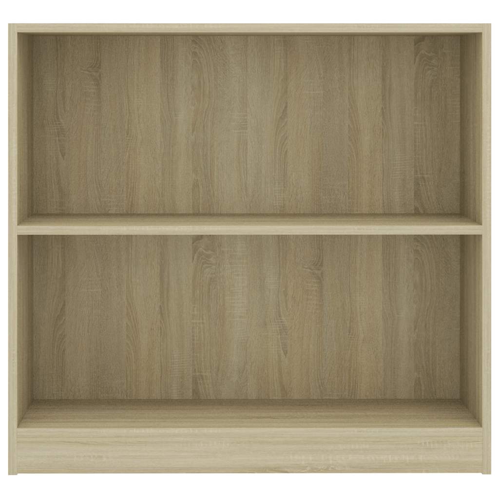 Bücherregal Sonoma-Eiche 80x24x75 cm Holzwerkstoff