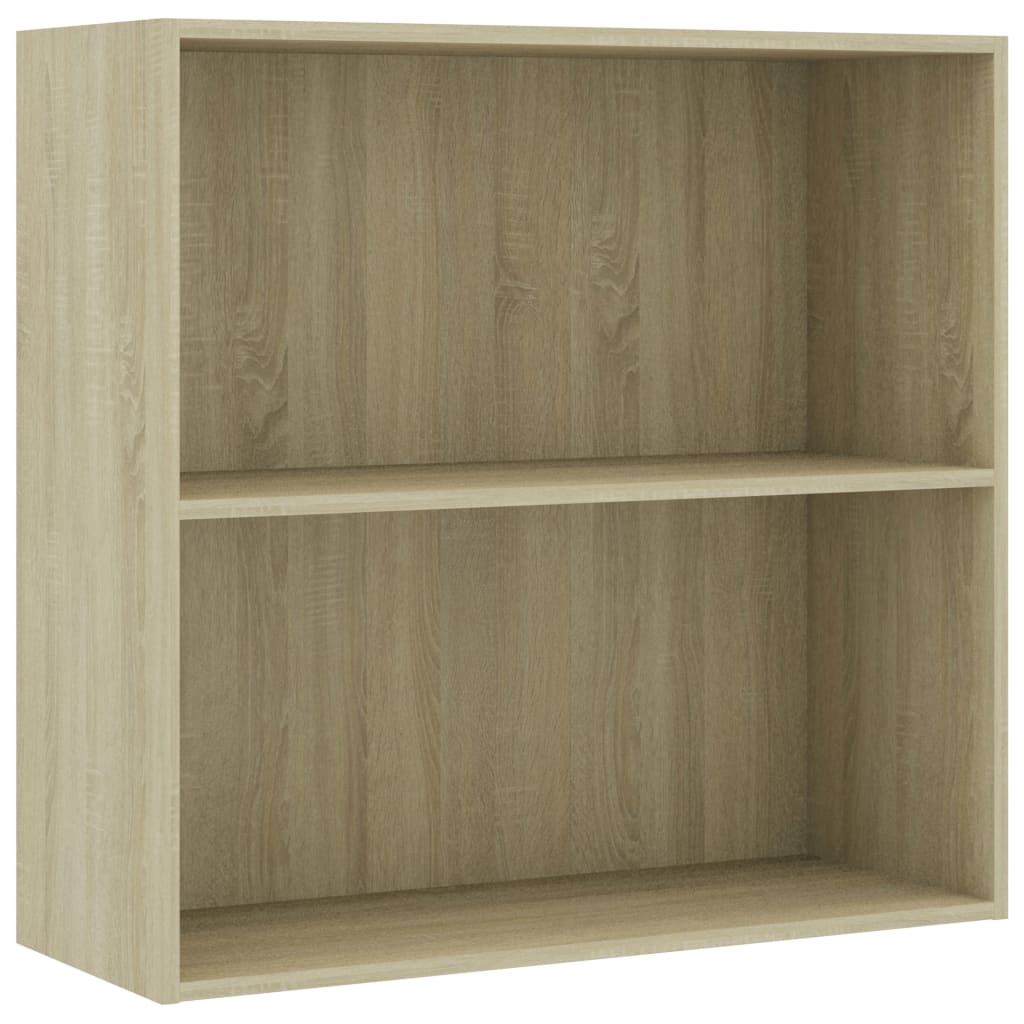 Bücherregal Sonoma-Eiche 80x30x76,5 cm Holzwerkstoff