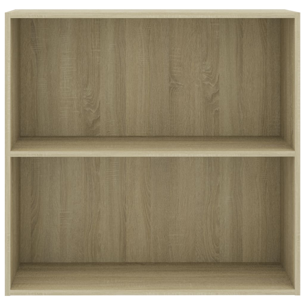 Bücherregal Sonoma-Eiche 80x30x76,5 cm Holzwerkstoff