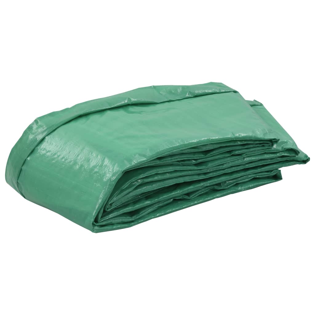 Trampoline Edge Cover PE Green for 3.66 m Round Trampolines