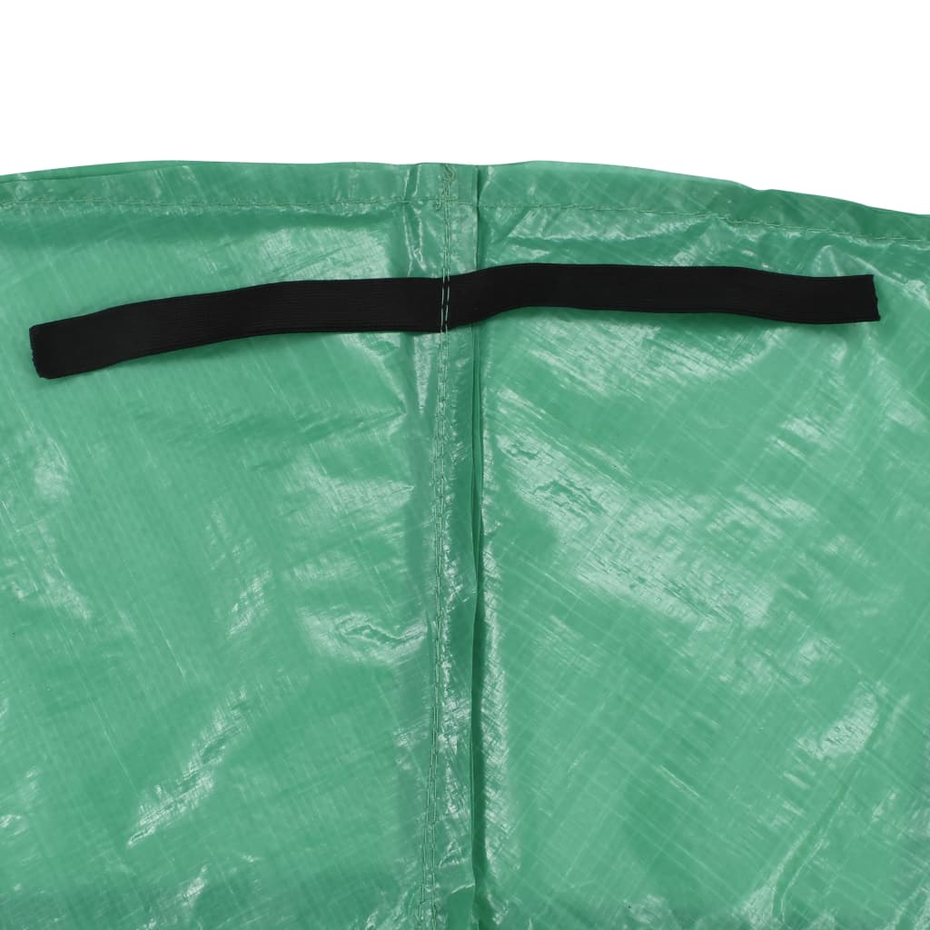 Trampoline Edge Cover PE Green for 3.96 m Round Trampolines