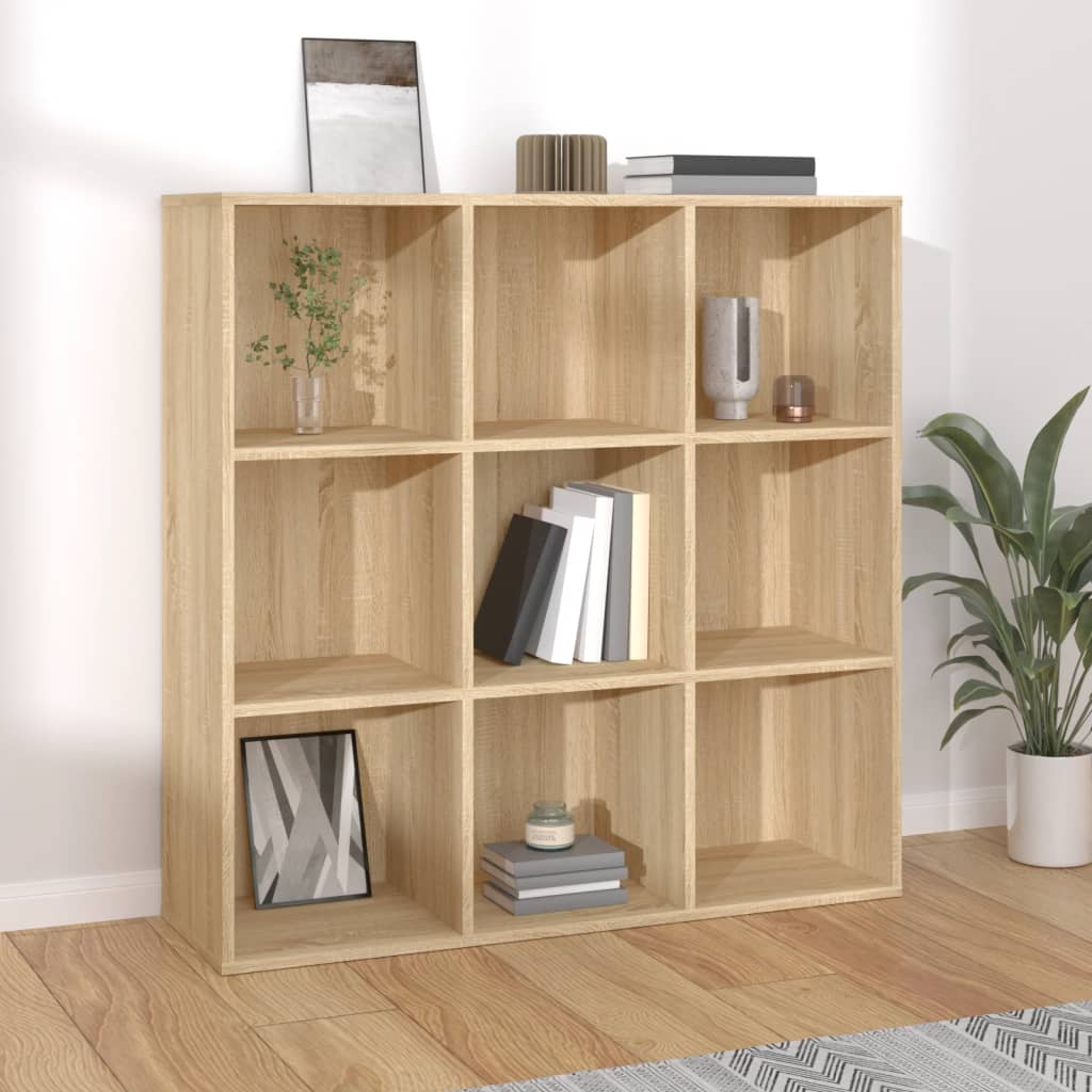 Bookshelf Sonoma Oak 98x29x97.5 cm Wood Material