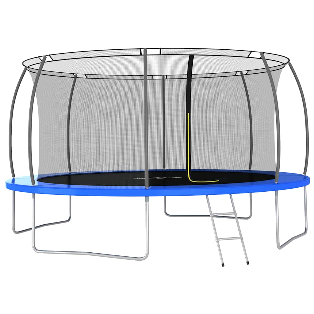 Trampoline Set Round 460×80 cm 150 kg