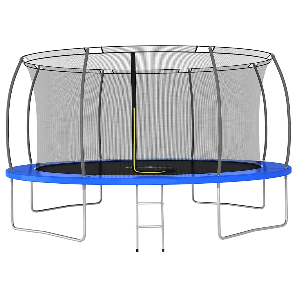 Trampoline Set Round 460×80 cm 150 kg