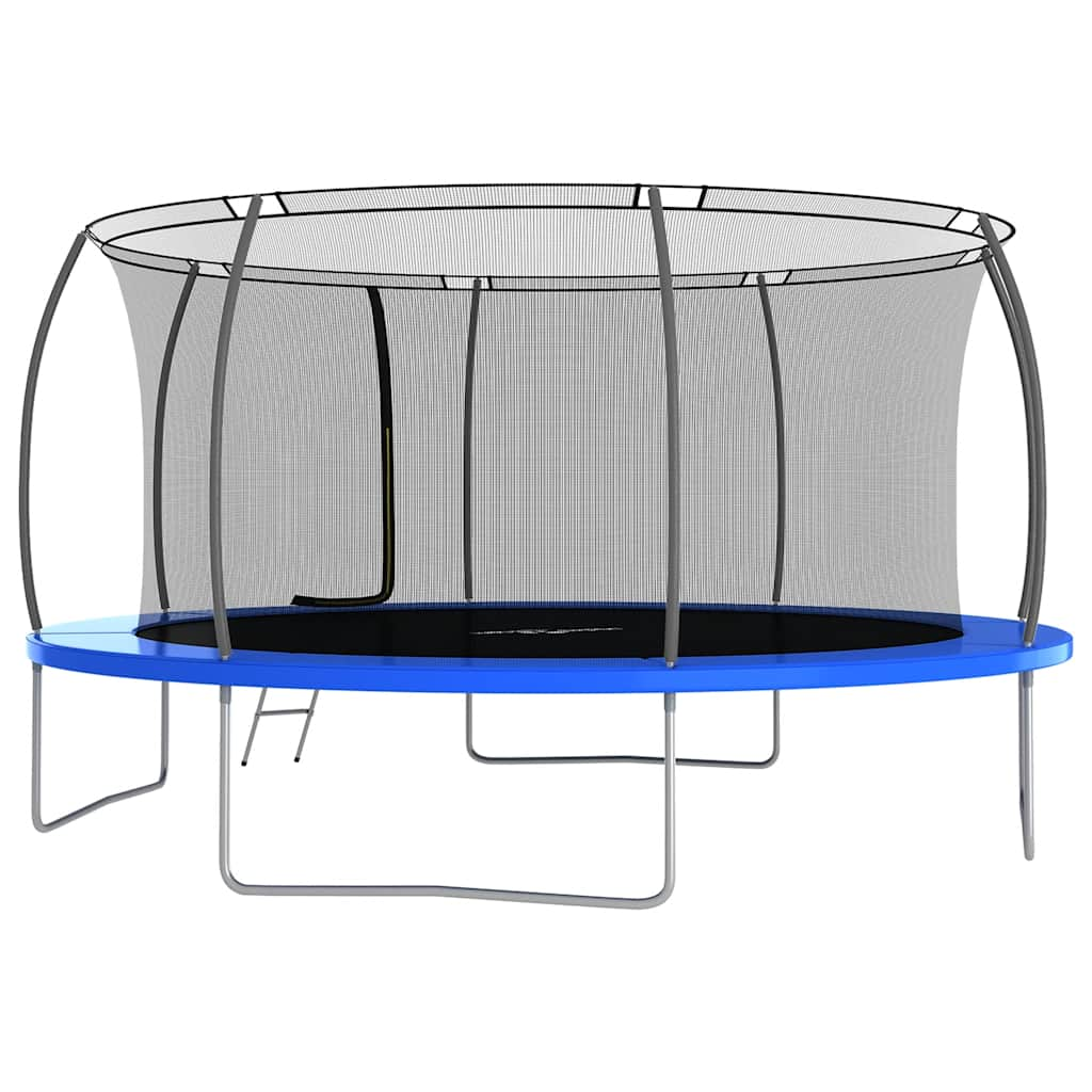 Trampoline Set Round 460×80 cm 150 kg