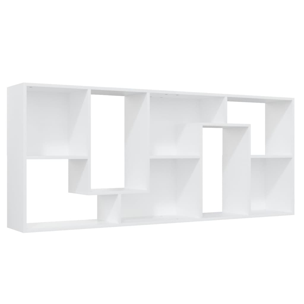 Bookcase White 67x24x161 cm Wood Material