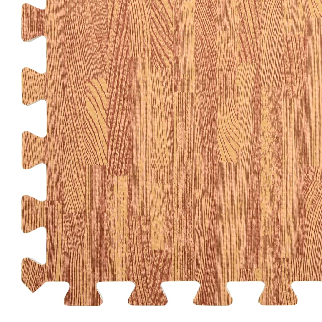 Floor mats 6 pcs. Wood grain 2.16 m² EVA foam