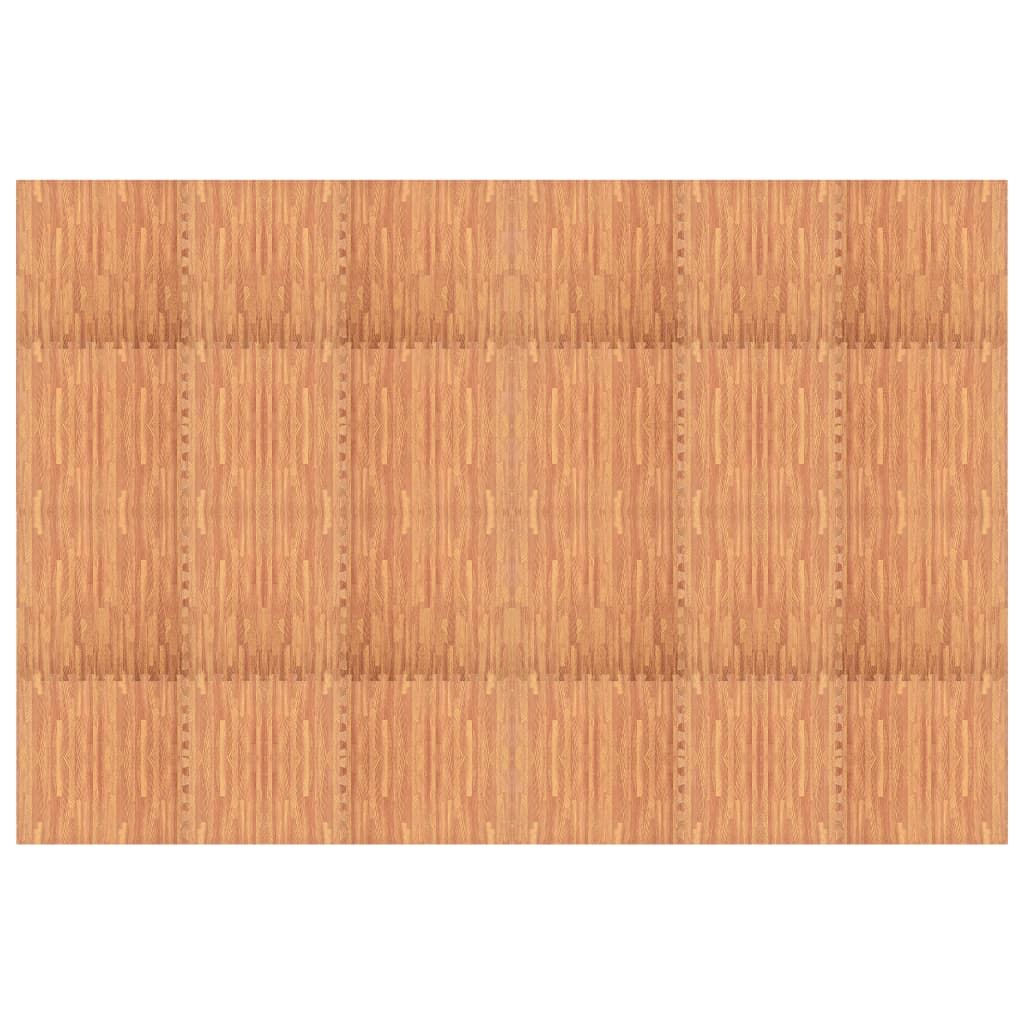 Floor mats 24 pcs. Wood grain 8.64 m² EVA foam