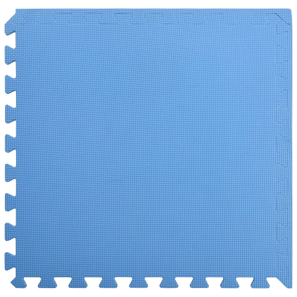 Floor mats 6 pcs. 2.16 m² EVA foam blue