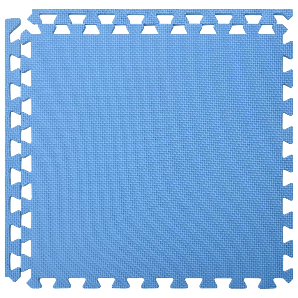 Floor mats 6 pcs. 2.16 m² EVA foam blue