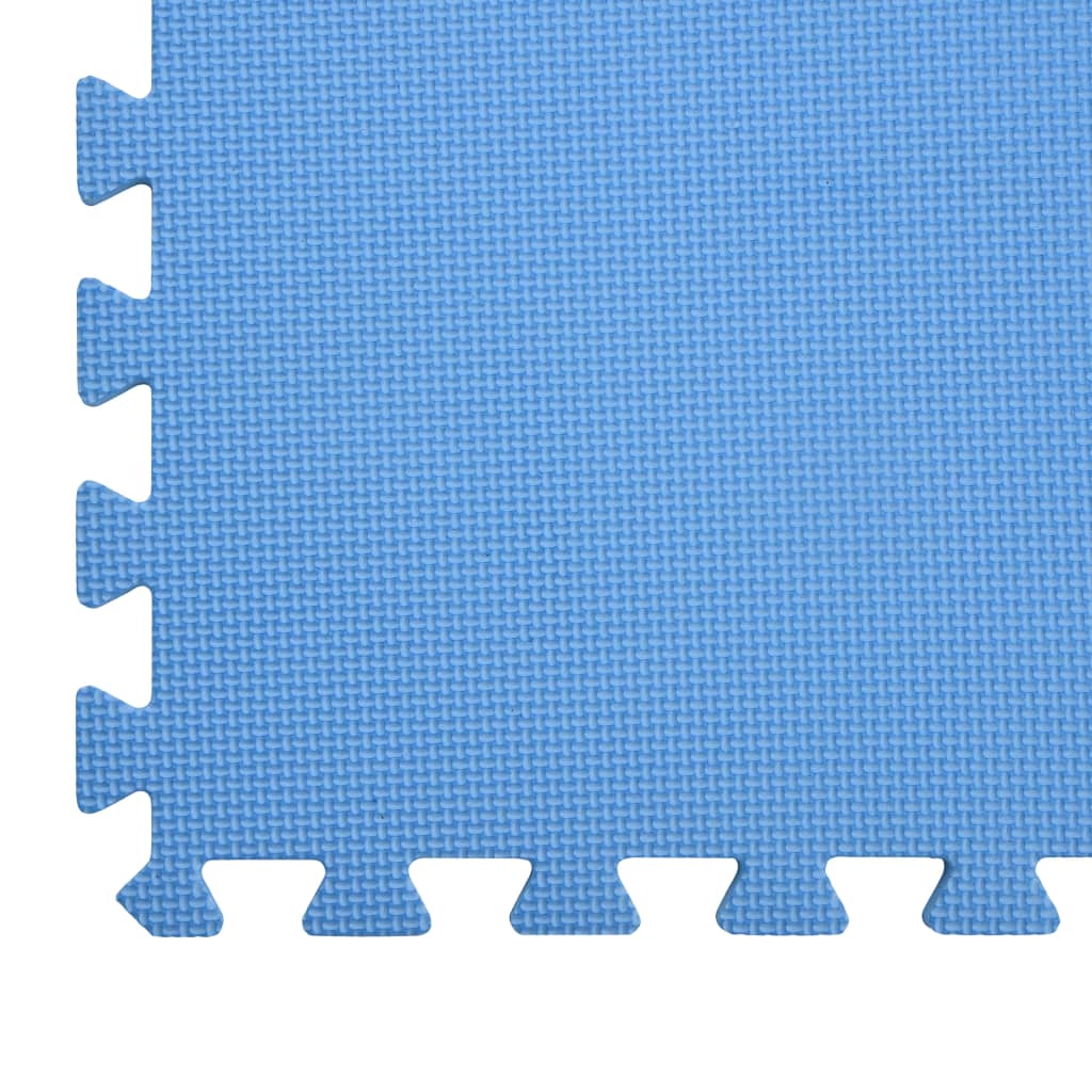 Floor mats 6 pcs. 2.16 m² EVA foam blue