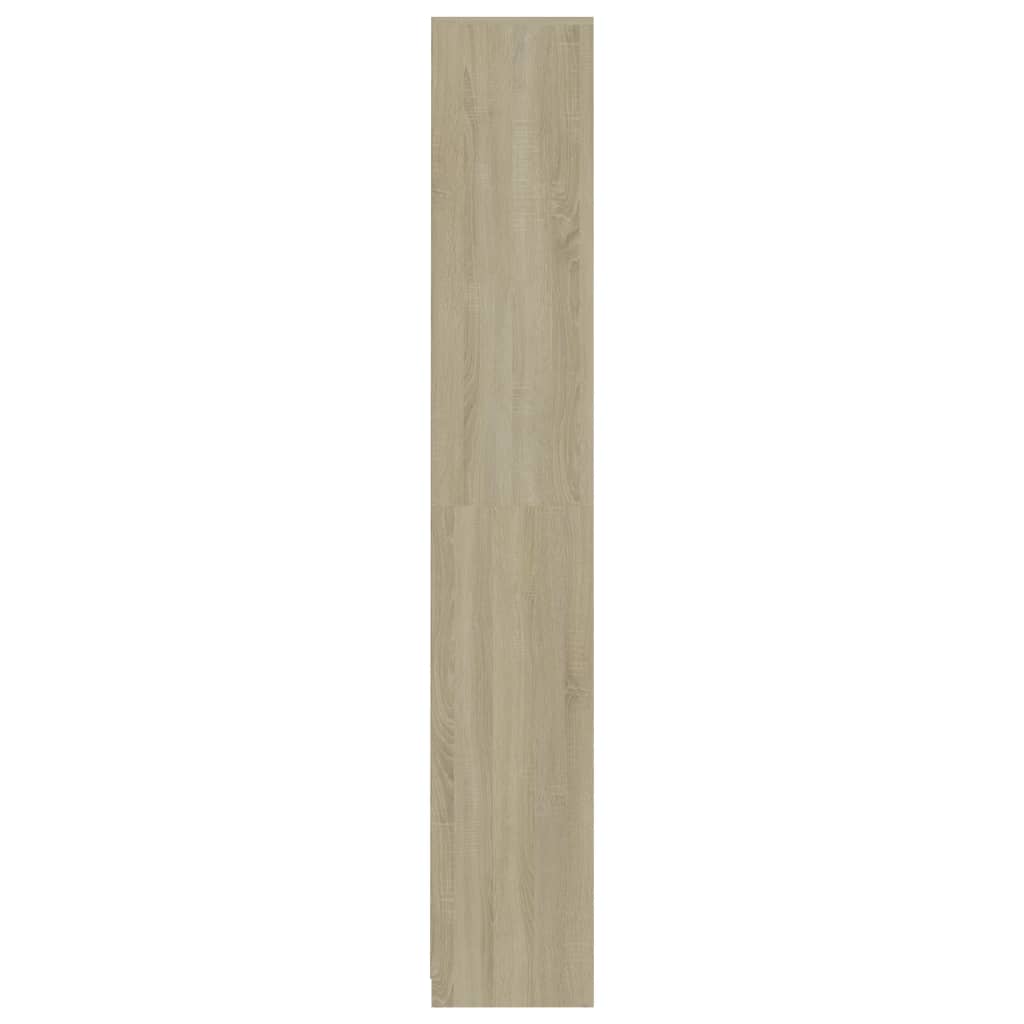 Bathroom Cabinet Sonoma Oak 30x30x183.5 cm Wood Material