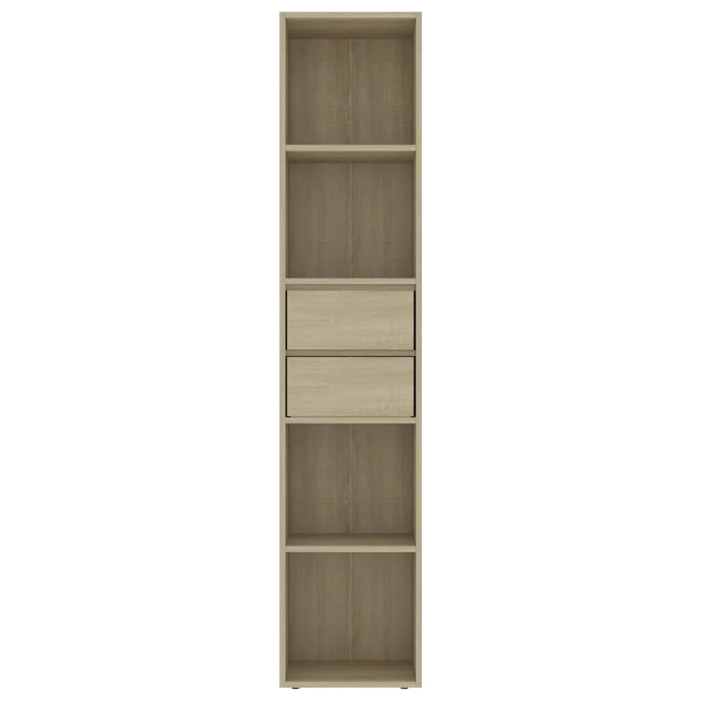 Bookshelf Sonoma Oak 36x30x171 cm Wood Material