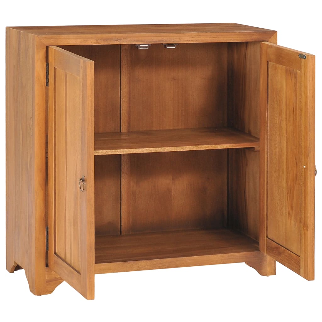 Schrank 70x30x70 cm Teak Massivholz