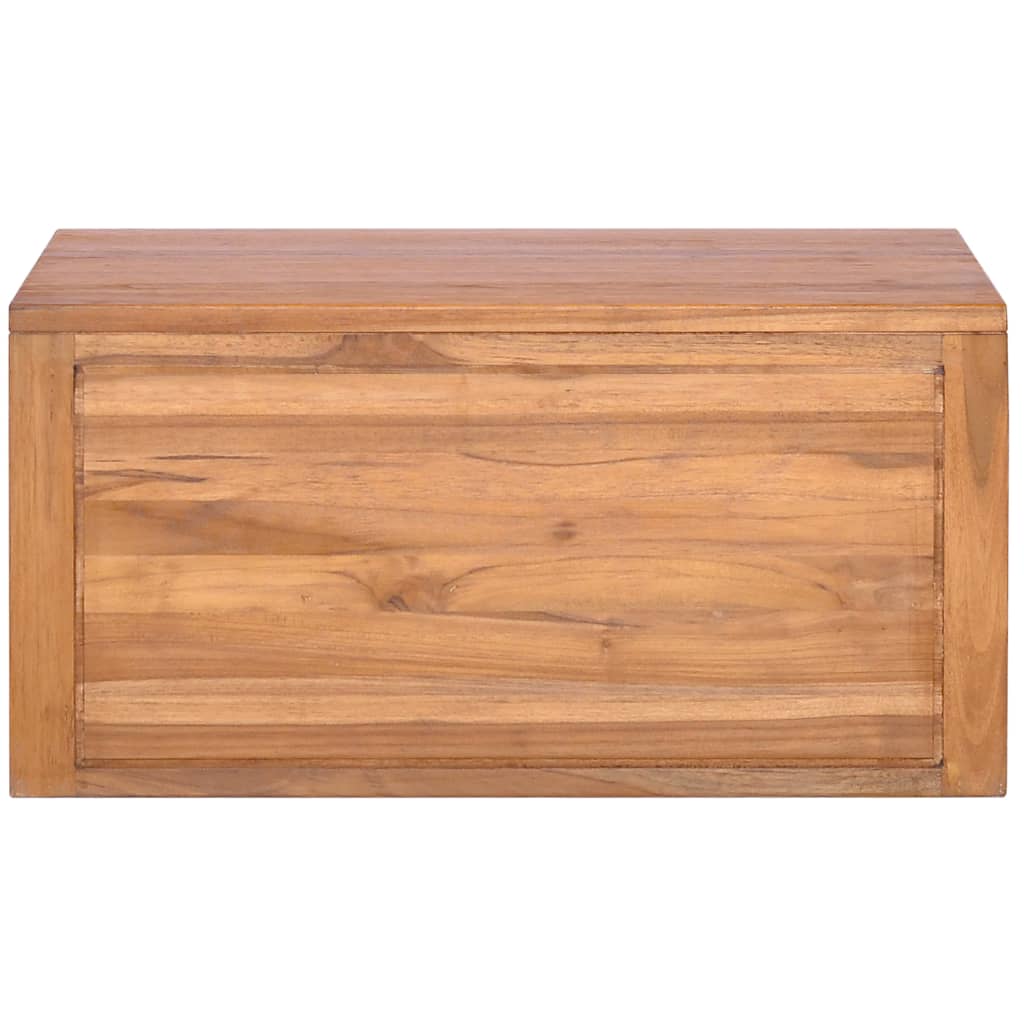 Wand-Badschrank 60x45x30 cm Teak Massivholz