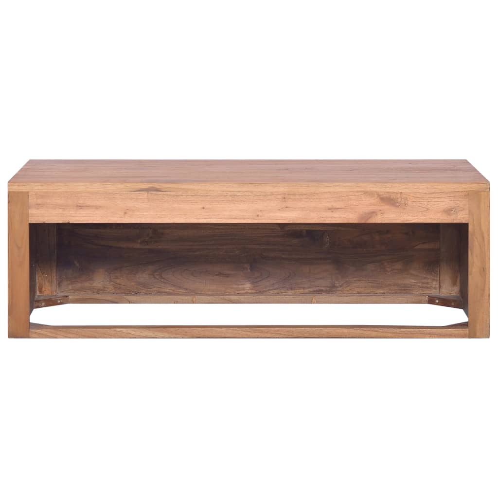 Wand-Badschrank 90x45x30 cm Teak Massivholz