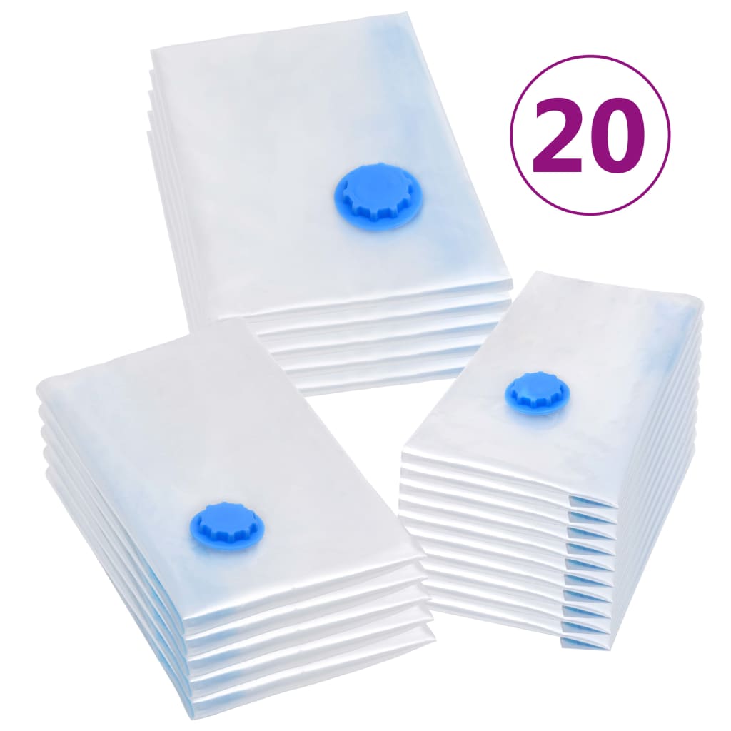 Vacuum bags storage bags 3 sizes 20 pcs.