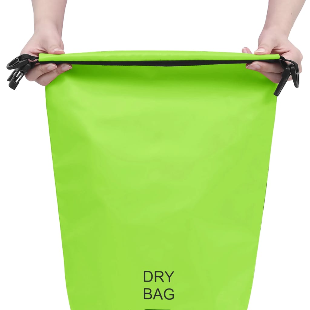 Dry Bag Green 10 L PVC