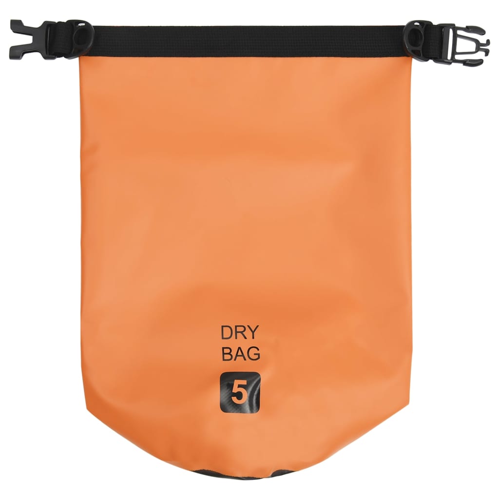 Dry Bag Orange 5 L PVC