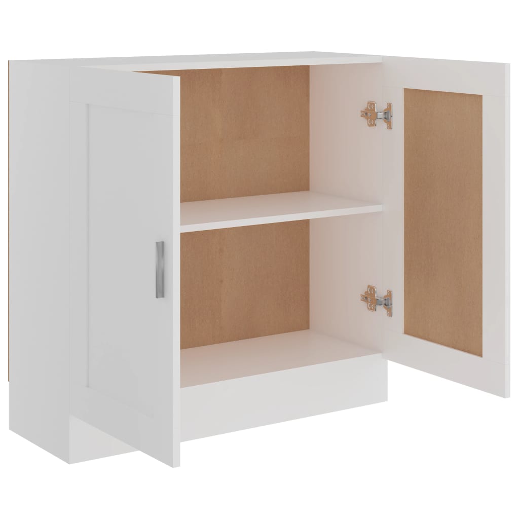 Bookcase White 82.5x30.5x80 cm Wood Material