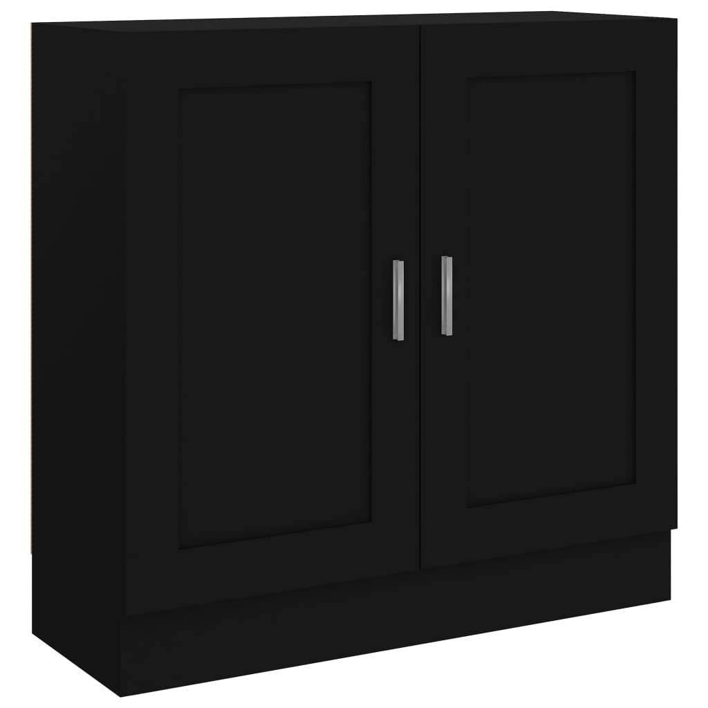 Bookcase Black 82.5x30.5x80 cm Wood Material